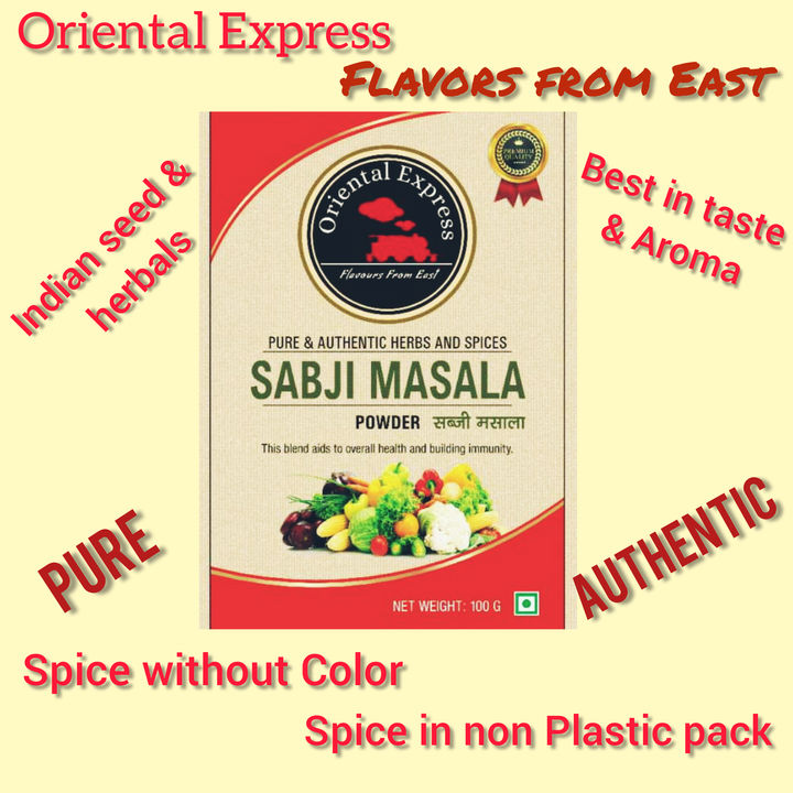 Post image ओरिएंटल एक्सप्रेस - पूर्व से जायके | Flavors from. East
मसाला, चाय, बेसन, सत्तू
Pure and Authentic | Chat for any trade enquiry