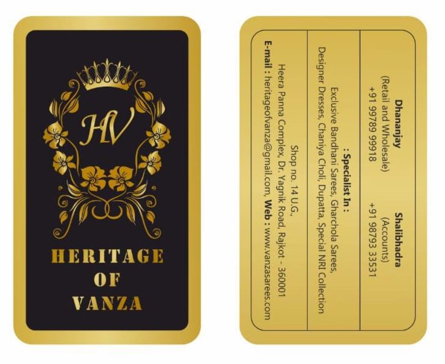 Product uploaded by Heritage Of Vanza on 1/27/2022