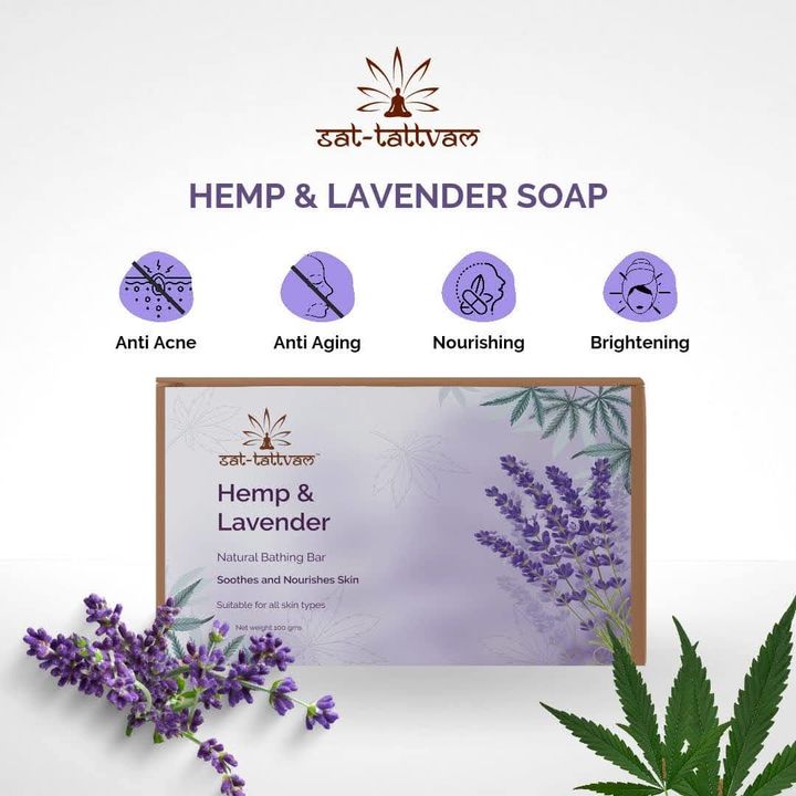 Hemp Lavender Soap uploaded by Tattvam Orrganics on 1/28/2022