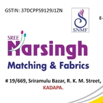 Business logo of Sree Narsingh Matching and fabric