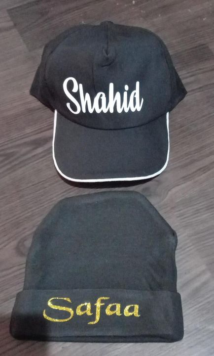 Customize Name cap  uploaded by Shaikh Collection on 1/28/2022