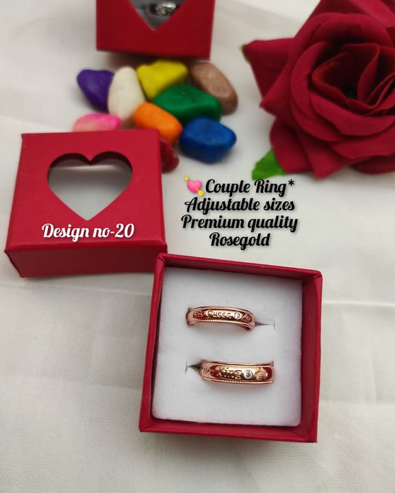 Designer Couple Ring uploaded by Het Creation on 1/28/2022
