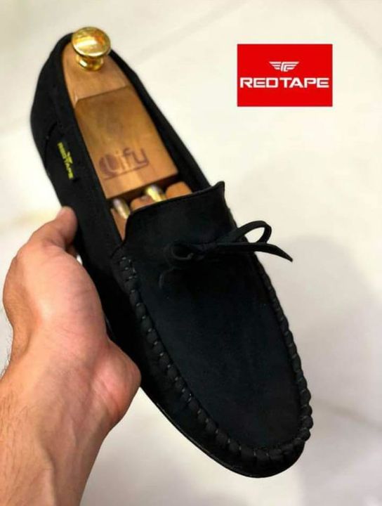 Red tape lofer shoes uploaded by business on 1/28/2022