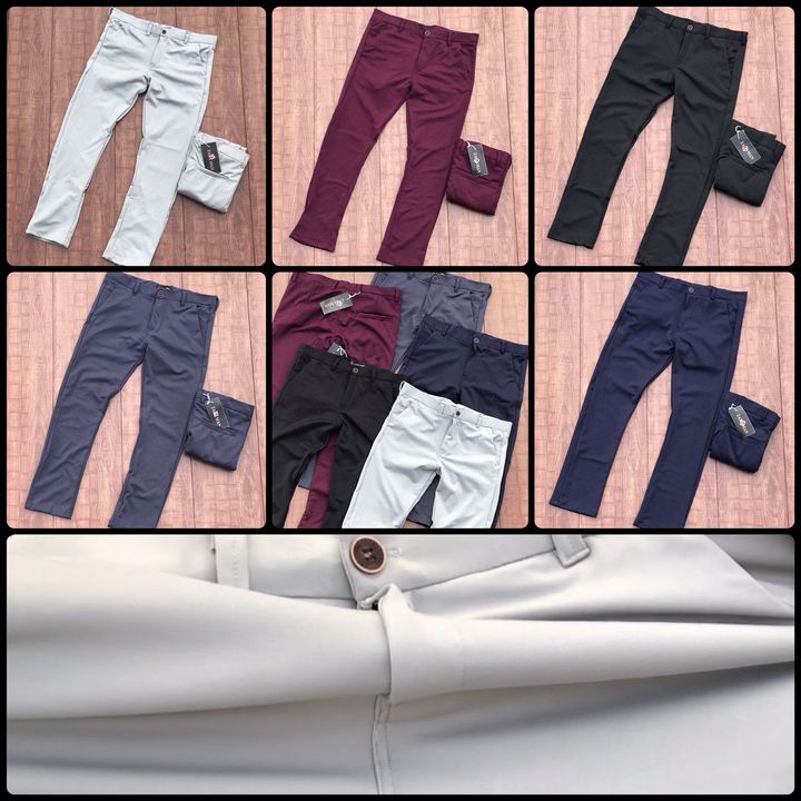 Post image *HIGH QUALITY LYCRA TROUSER*
*BRAND:-ZARA*
*LYCRA TROUSER* with👉 Both side cross pocket👉 One WALLET POCKET👉 One COIN POCKET👉 Coloured button👉 High quality LYCRA fabric👉 Proper POLY PACKING
*PATTERN:- ANKLE LENGTH TROUSER in 5 awesome colors*
_FABRIC:- *pure LYCRA stuff* with satisfaction gurantee_
*QUALITY:- Very very High(best in market)*
*SIZES:- M, L, XL**PRICE:- 799/- free ship*