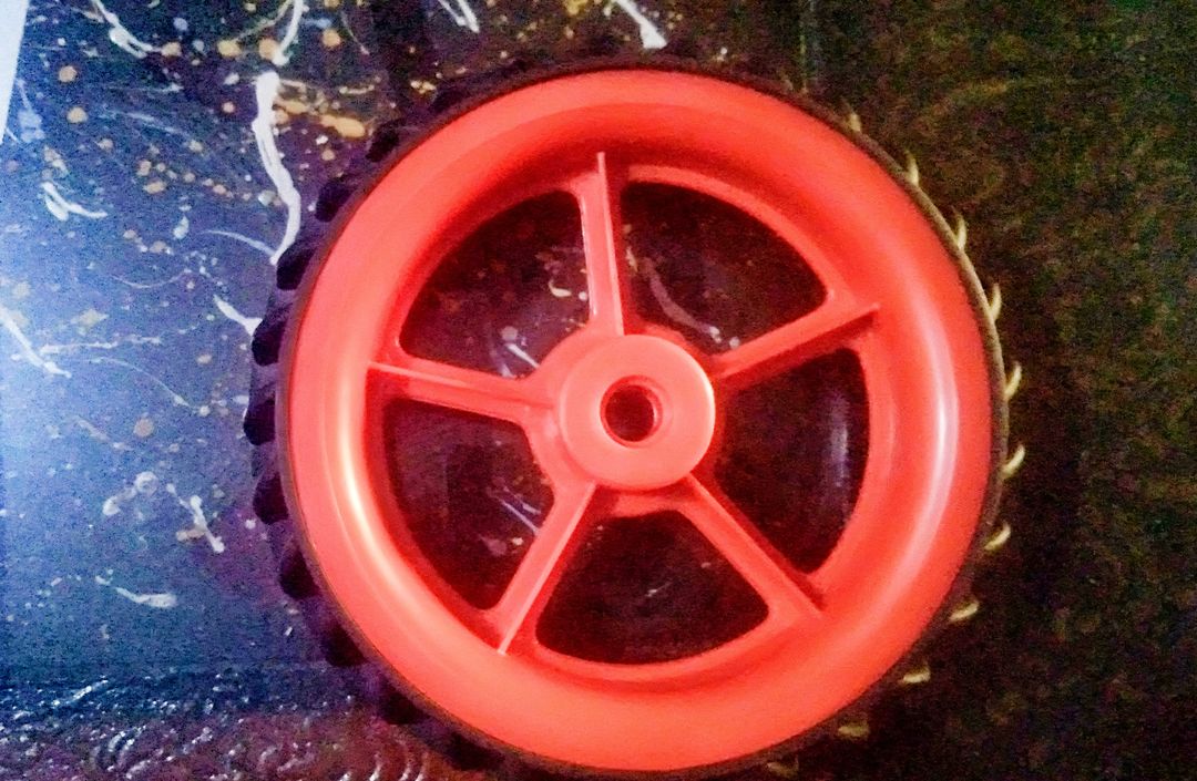 Tricycle wheel uploaded by Mishro plastic on 1/28/2022
