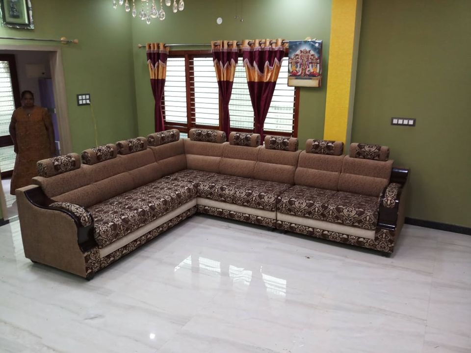 L shape sofa set uploaded by KGN furniture on 1/28/2022