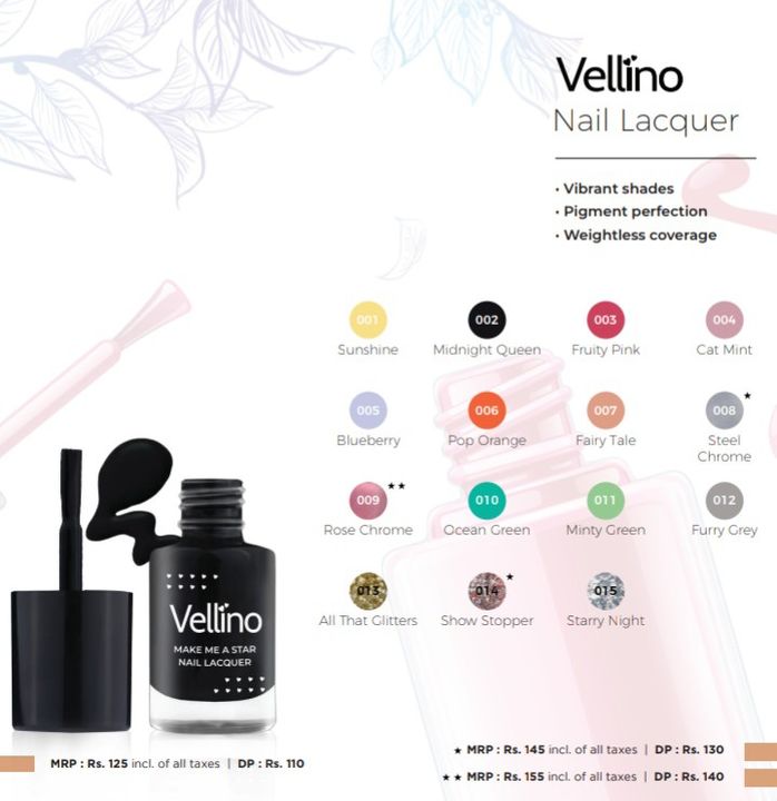Vellino Nail Lacquer uploaded by SocialSeller _beauty_and_helth on 1/28/2022