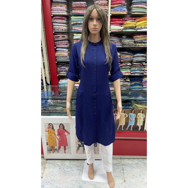Post image Women's kurti with pant of best quality at best price. More colours and sizes are available. For order whatsupp on 7021435364