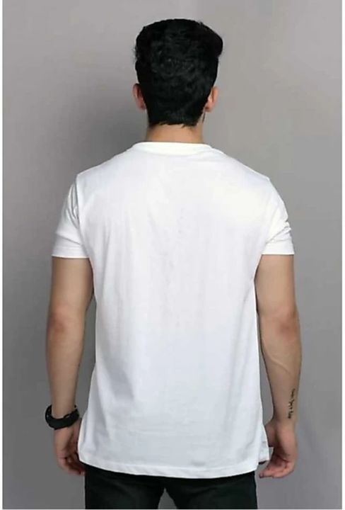 White T-Shirt 100% bio wash 180 GSM  uploaded by INDIA PRIME on 1/28/2022