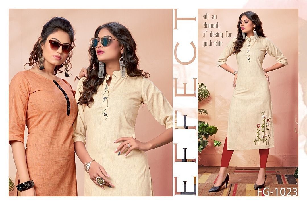 Pure Khadi Cotton Kurti uploaded by Glamour Furnishings on 10/5/2020