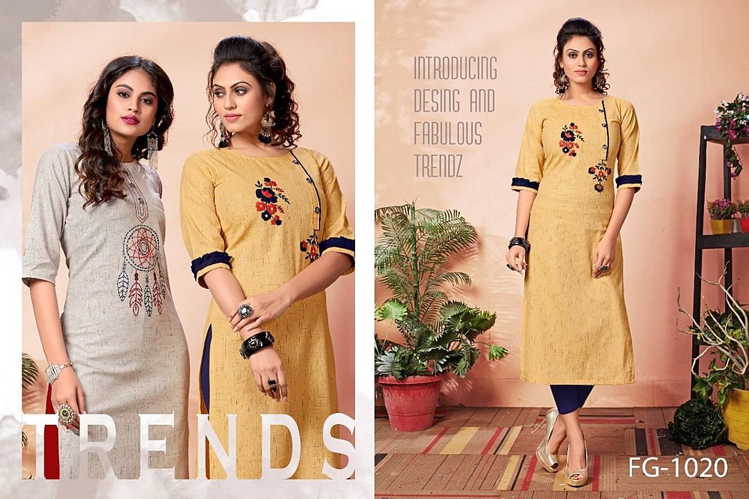Pure Khadi Cotton Kurti uploaded by Glamour Furnishings on 10/5/2020