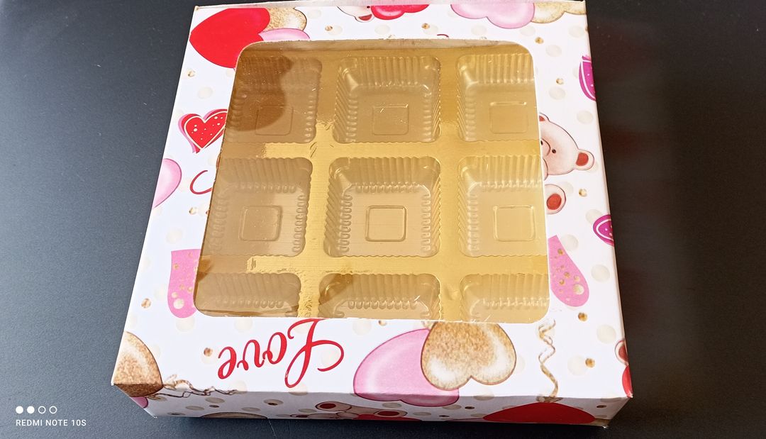 9 Cavity Chocolate Box uploaded by Shri Pati Enterprise on 1/29/2022