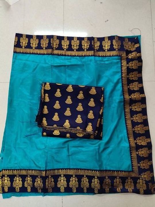Women Cotton Silk Multicolored Saree With Blouse Piece uploaded by business on 1/29/2022
