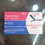 Business logo of Radhey electric world
