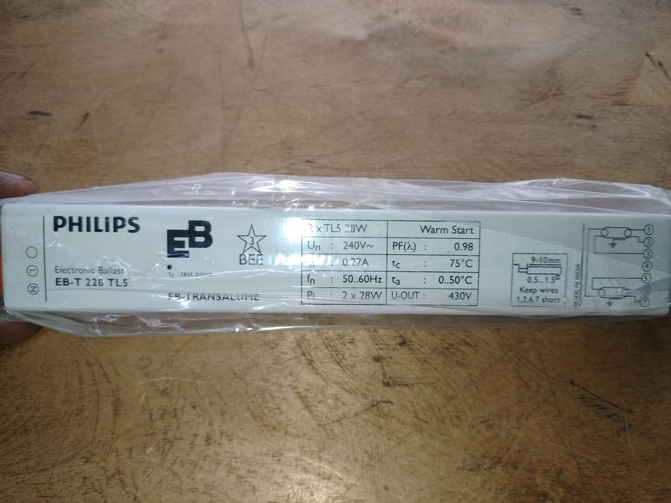 Phillips EB Transalume 2xTL5 .28W uploaded by SREE ELECTRICAL and ELECTRONIC on 1/29/2022