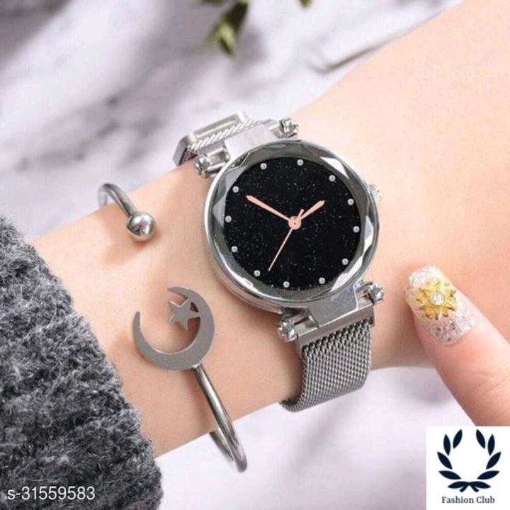 Ladies magnetic watch uploaded by business on 1/29/2022