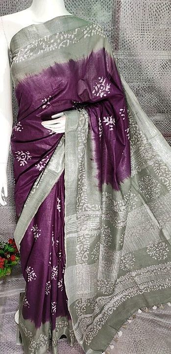 Khadi cotton sari uploaded by business on 10/5/2020