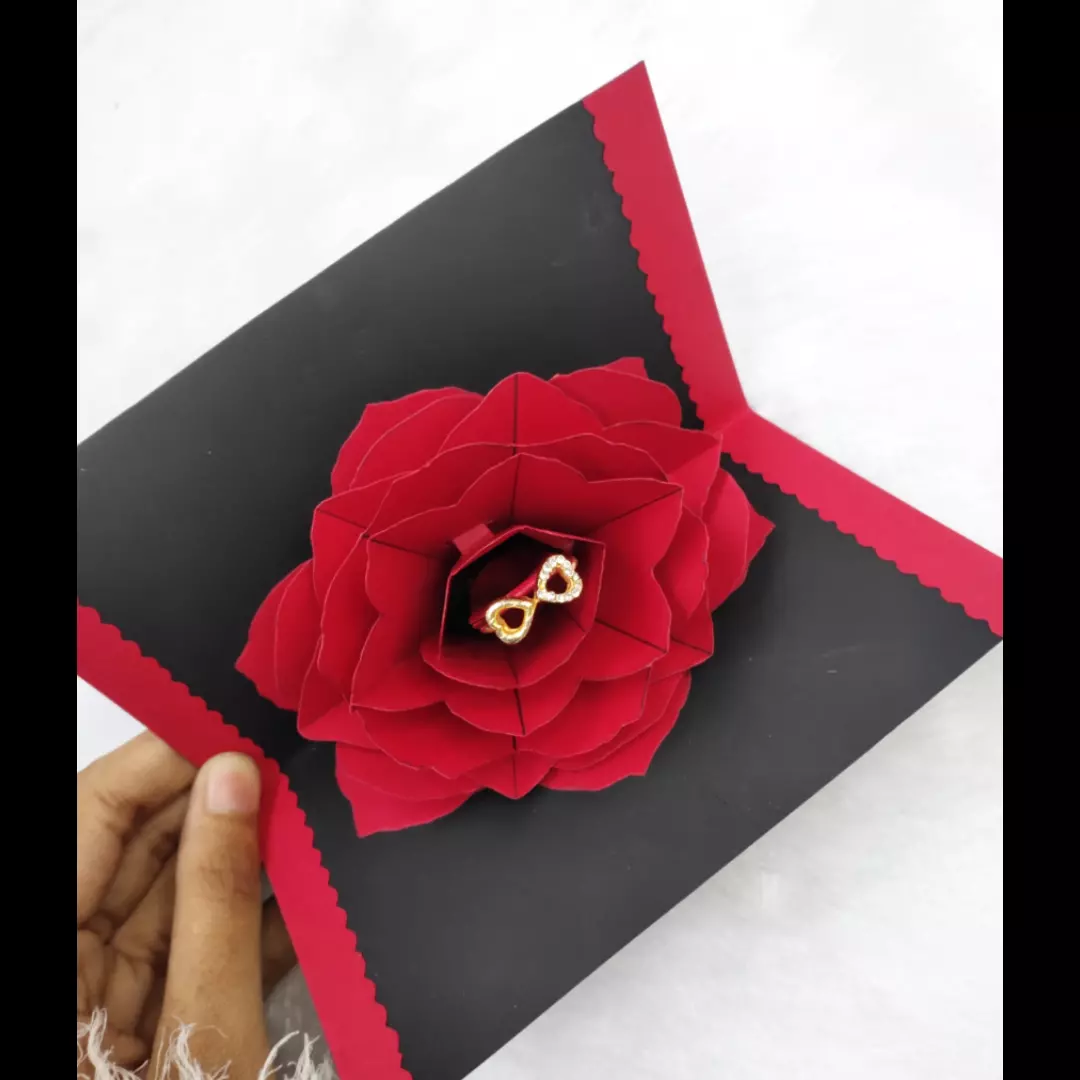 Rose ring card uploaded by business on 1/29/2022