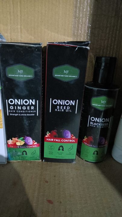 Onion seed hair oil uploaded by business on 1/29/2022