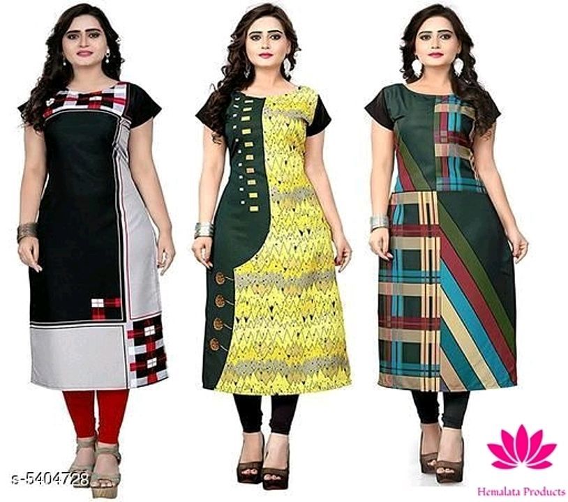 Kurti combo pack of 3 uploaded by business on 10/5/2020