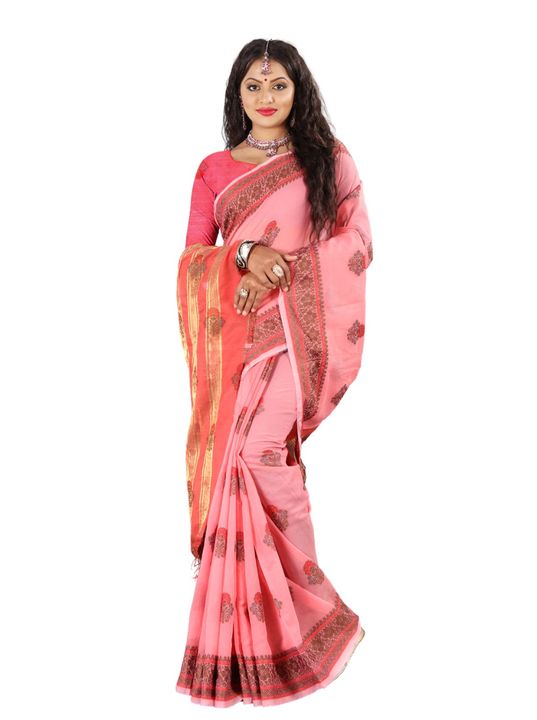 Product image of Cotton Linen Saree, price: Rs. 599, ID: cotton-linen-saree-002cf971
