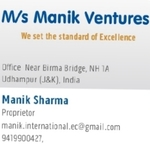 Business logo of M/s Manik Ventures