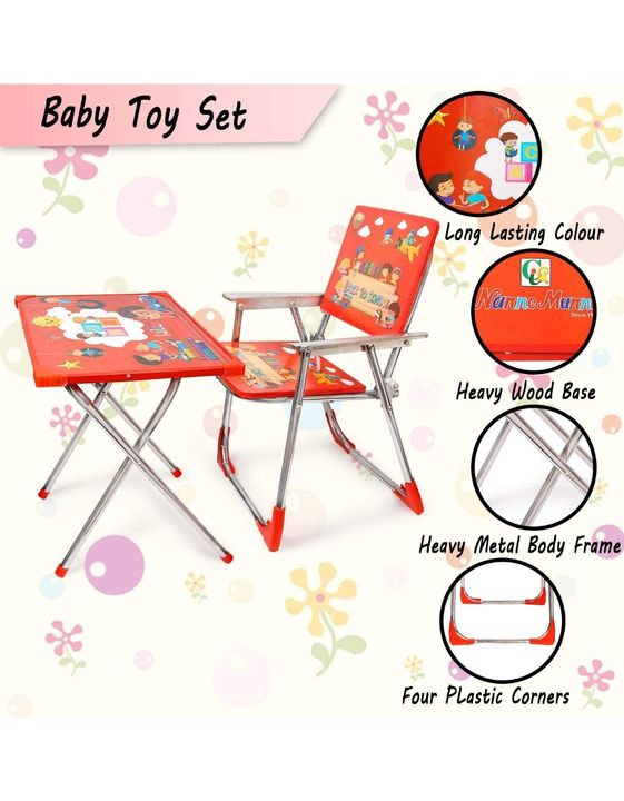 Kids chair table set uploaded by Wrikolife care on 1/29/2022