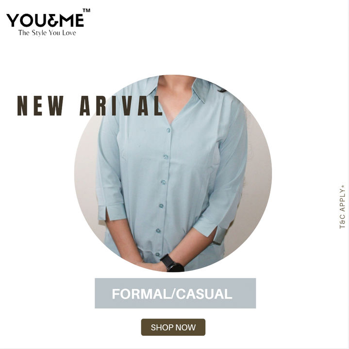 You&Me Formal /Casual Women's Shirt  uploaded by business on 1/30/2022