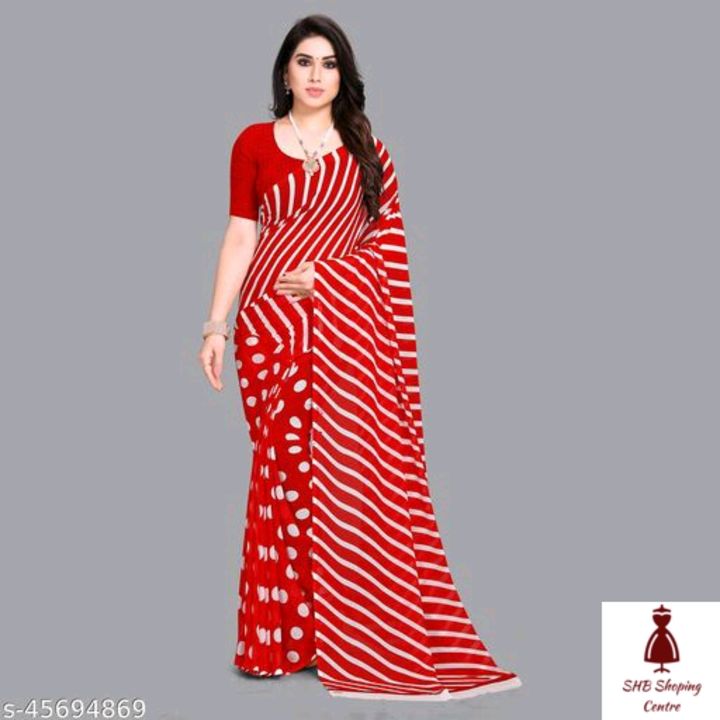 Georgette Sarees uploaded by business on 1/30/2022