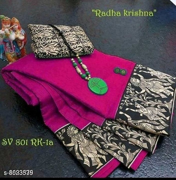Kashvi Drishya Sarees

Saree Fabric: Chanderi Cotton
Blouse: Saree with Multiple Blouse
Blouse Fabri uploaded by Fashion_on_2020 on 10/5/2020