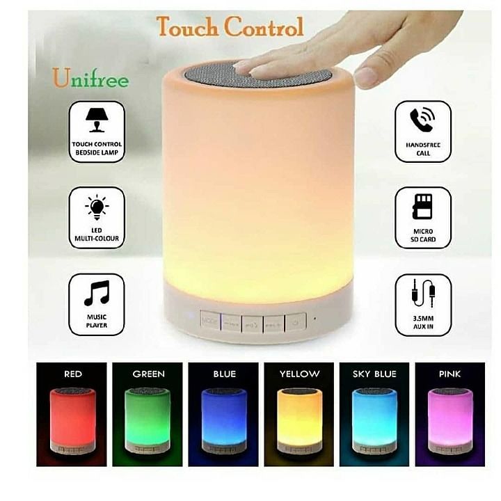 Light Lamp with Bluetooth speaker and three brightness mode with 7 colour change features uploaded by Summi MultiStore-e-Shopping on 10/5/2020