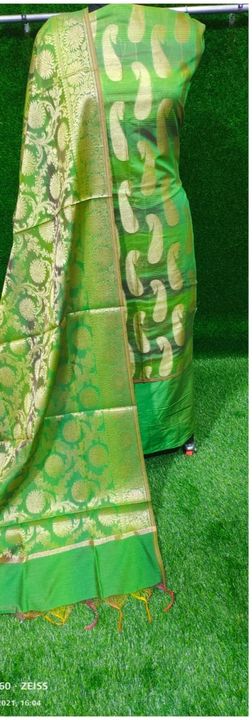 Post image Banarasi cotton silk dress material