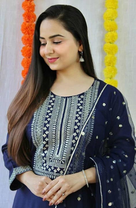 Kurti with pant & dupatta  uploaded by business on 1/30/2022