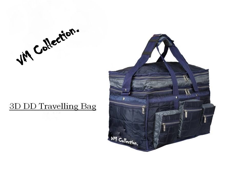 3D travelling bag blue uploaded by VM Collection By Vanita shah on 1/30/2022