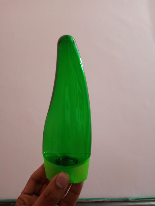 Aloevera bottle leaf shape green colour uploaded by Daily Veda on 1/30/2022