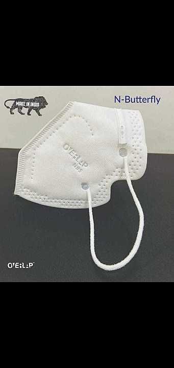 Overlap Butterfly N95 mask  uploaded by business on 10/5/2020