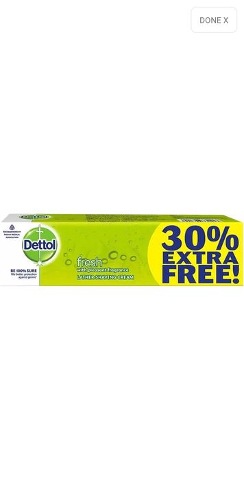 Dettol Shaving Cream - Fresh, 78 g uploaded by GS INSURANCE Pvt Ltd. on 1/30/2022