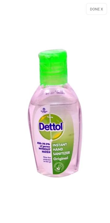 Dettol Original Instant Hand Sanitizer, 50 ml uploaded by business on 1/30/2022