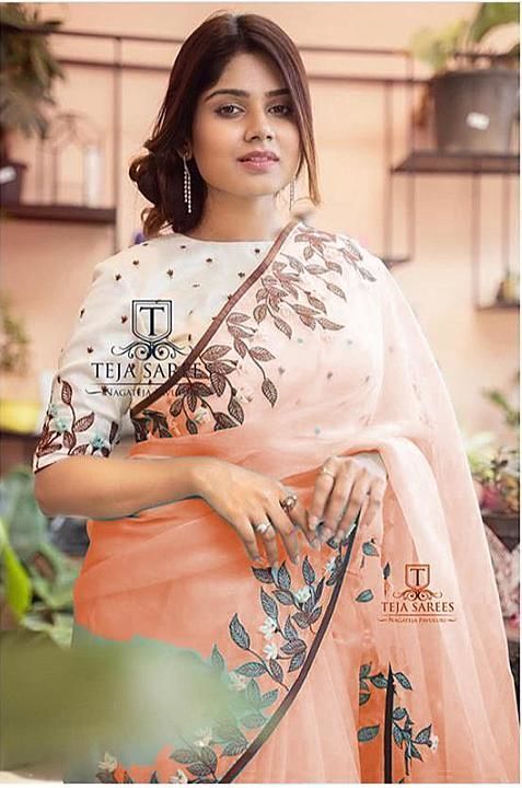 Georgette Sarees uploaded by business on 10/5/2020
