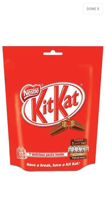 Kitkat Nestle Pouch (126 g) uploaded by GS INSURANCE Pvt Ltd. on 1/30/2022