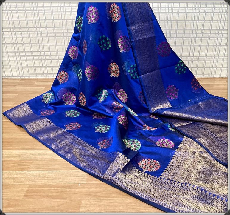 Monica Cotton Silk Saree uploaded by Banarasi Silk Fabrics on 1/30/2022