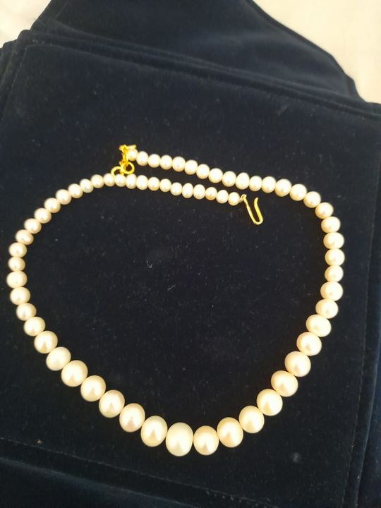 Real pearl necklace set  uploaded by business on 1/30/2022