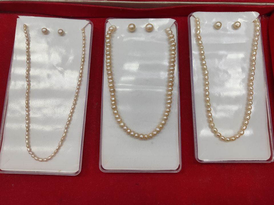 Pearls necklace ( real pearls A grade pearls )  uploaded by business on 1/30/2022