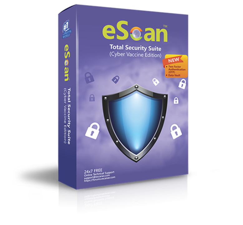 Escan Total Security Cyber Vaccine Edition 1 User 1 Year uploaded by business on 1/30/2022