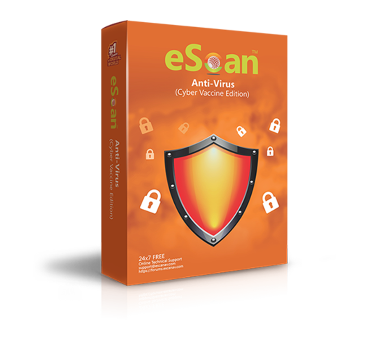 eScan Anti Virus Cyber Vaccinen Edition 1 User 1 Year uploaded by business on 1/30/2022