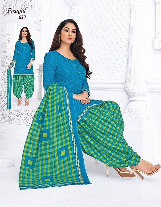 Product image of Pranjul cotton dress, price: Rs. 500, ID: pranjul-cotton-dress-612dd09c