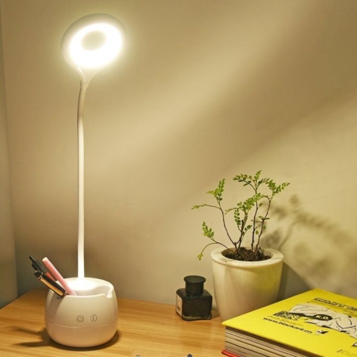 *Jay Jagannath* Remeka Long Arm Study Desk Light with 3 Shades Touch Control Light Advanced Pen and  uploaded by NC Market on 1/31/2022