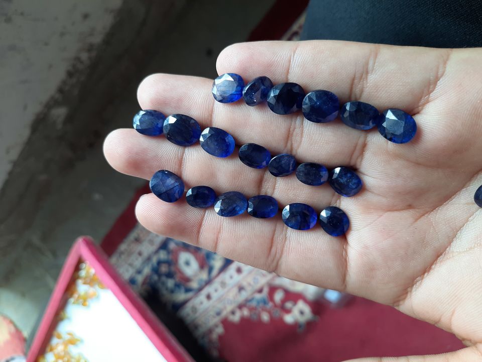 Blue sapphire uploaded by Bangalore Gems on 1/31/2022