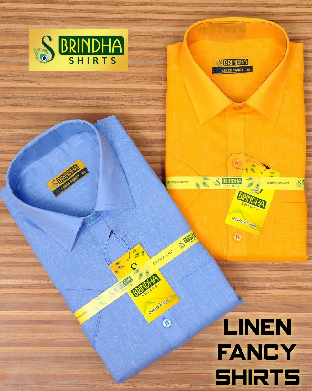 S Brindha Garments - Linen Fancy Shirts  uploaded by S Brindha Garments on 1/31/2022