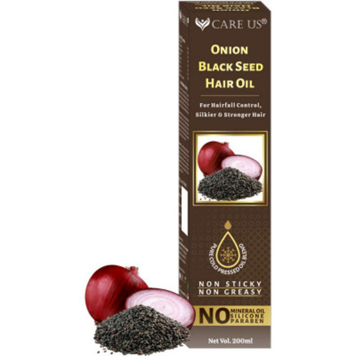Care us Onion black seed hair oil uploaded by business on 1/31/2022